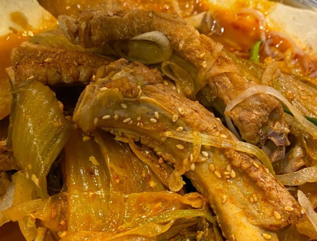 생생정보마당 묵은지등갈비찜