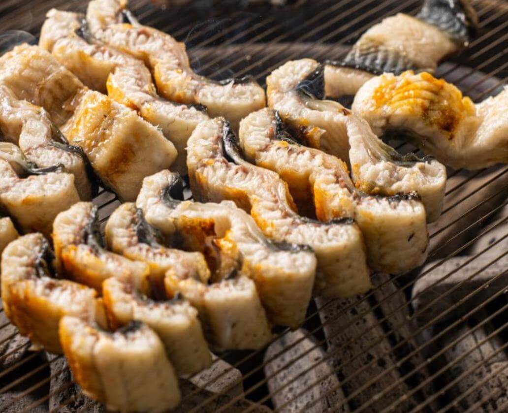 맛있게 구워진 6시내고향 광명전통시장 장어구이