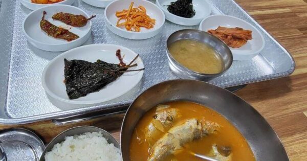 가성비가 좋은 6시내고향 완도 백반
