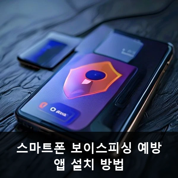 스마트폰 보이스피싱 예방 앱 설치 방법 관련 대표 이미지