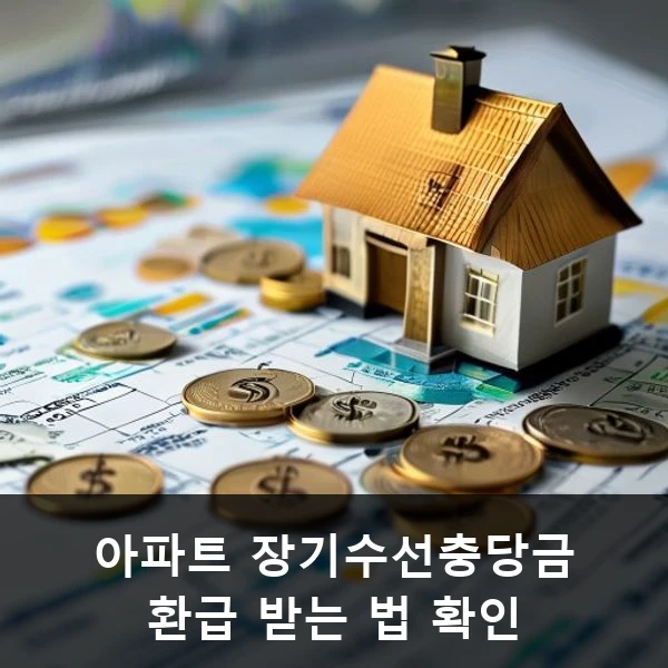 아파트 장기수선충당금 환급 받는 법 확인 관련 대표 이미지
